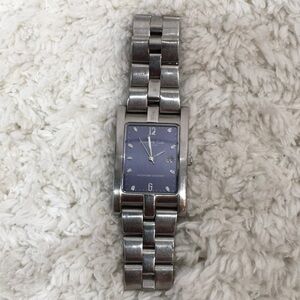 Kenneth Cole NY brushed silver watch